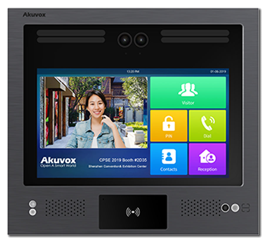 Akuvox X916 — intercom inteligente con reconocimiento facial